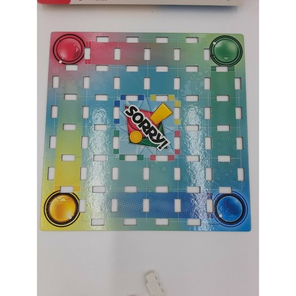 Hasbro 2010 U-Build LEGO SORRY !  Kids Building Board Game Ages 6+ - Picture 6 of 8